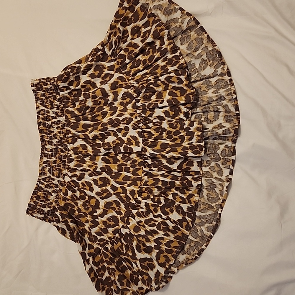 AERIE ANIMAL PRINT SKIRT SIZE S/P